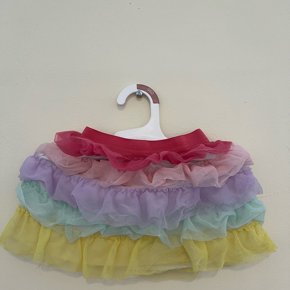 Epic Threads Multicolor Layered Skirt size 3T
